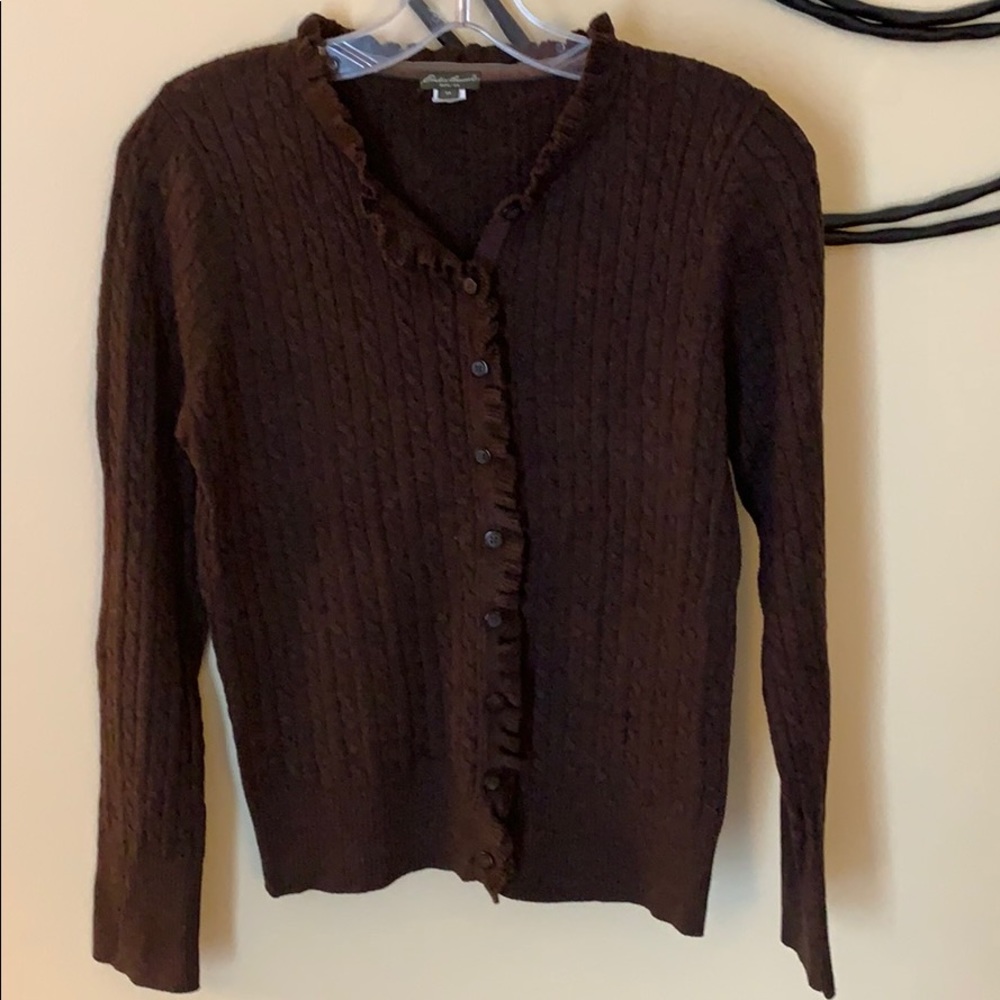 Eddie Bauer cardigan sweater